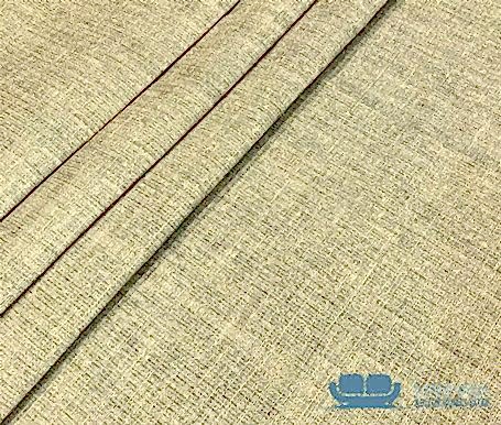 Fil Dişi Keten Görünümlü Koltuk Örtüsü Kumaşı