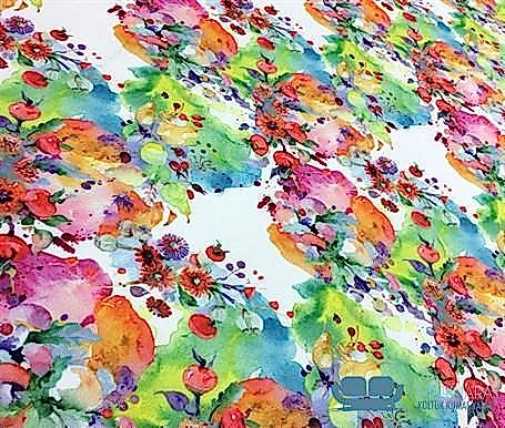 Canlı Renkli Döşemelik Kumaş