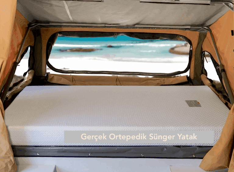 Katlanabilir Karavan Sünger Yatak
