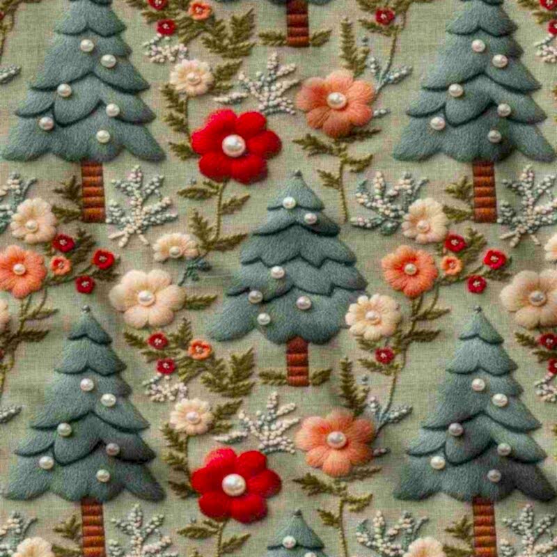 3d-cam-agaclari-ve-cicek-motifli-dosemelik-kumas