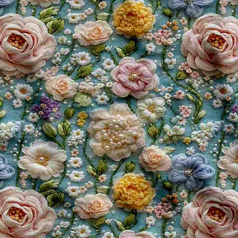 3d-inci-cicegi-motifli-perde-ve-koltuk-icin-kumas-dosemelik