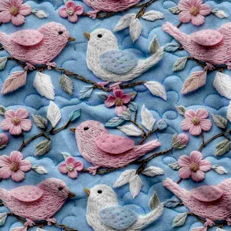 3d-kuslar-ve-agac-dallari-motifli-yeni-nesil-kumas