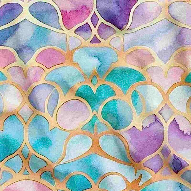 altin-konturlu-pul-desenli-dosemelik-ikat-kumasi-lux-gorunum